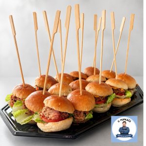Mini burger s hovězím masem